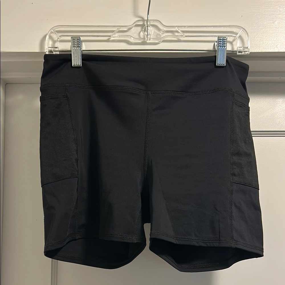Women's Black Athletic Shorts